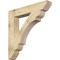 Ekena Millwork Olympic Slat Rough Sawn Bracket, Douglas Fir, 6"W x 38"D x 38"H BKT06X38X38OLY06RDF - alternate 1